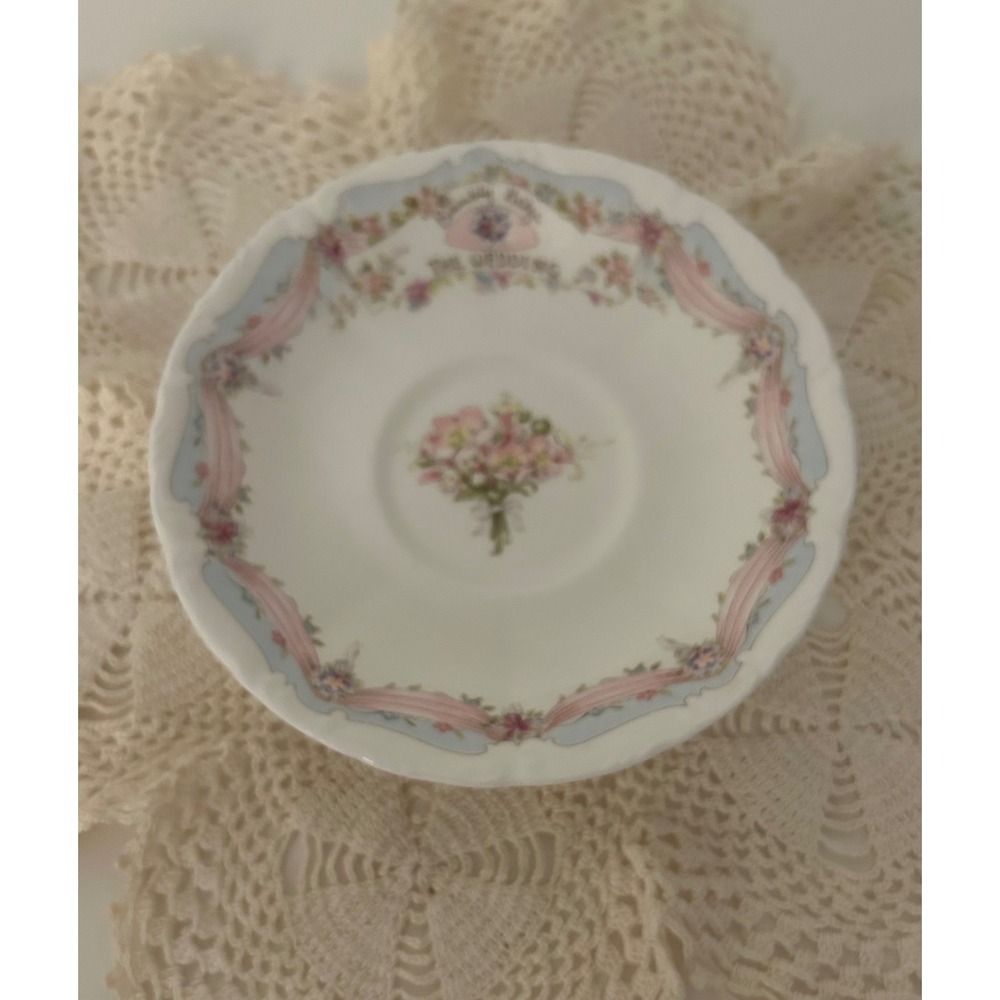 Royal Doulton Brambly Hedge The Wedding Saucer Jill Barklem 1987 Bone China